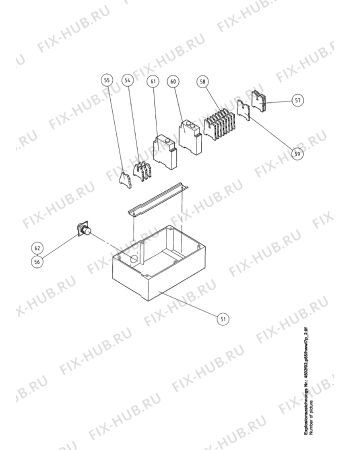 Взрыв-схема комплектующей Aeg HWWI7P - Схема узла Electrical equipment